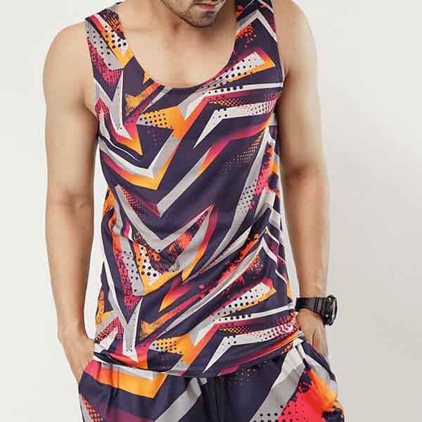 Custom sublimation tanktop