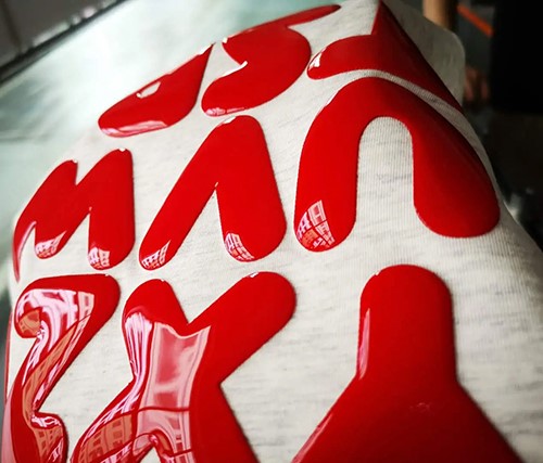 Glossy Silicone Printing